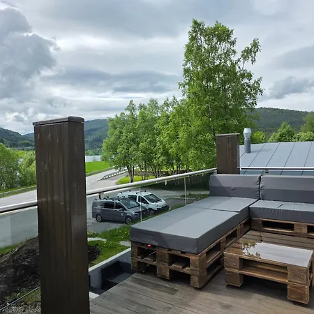 With Terrace, Pool, Sauna, And Free Parking Voss